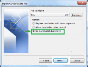 remove duplicate emails in outlook 2016