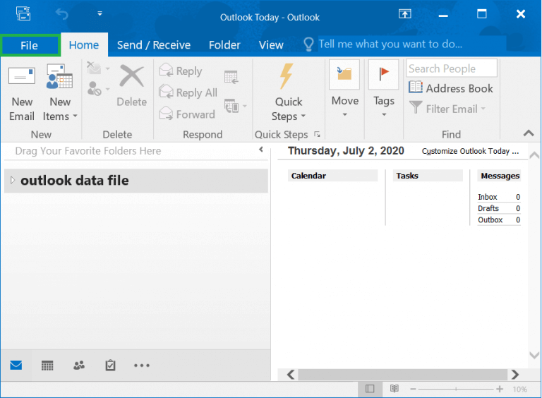 all public folders in outlook