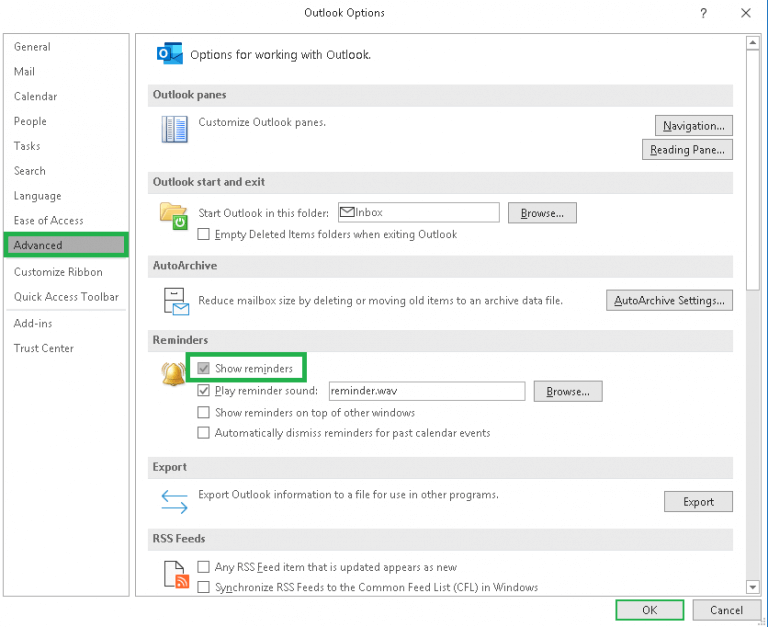 How to Resolve Outlook Reminder Not Working Issue?