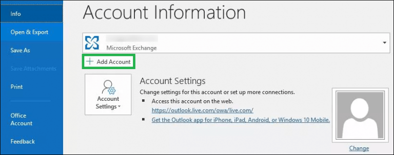 outlook advanced email settings for gmail