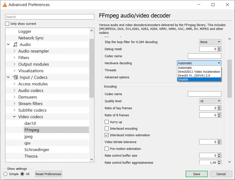 Fix VLC Player Not Playing MP4 Videos Issue