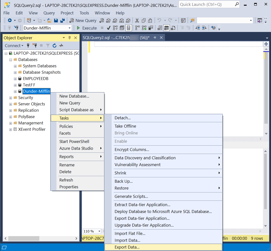 Export Data From Database Table To Excel File In Asp Net Mvc Riset