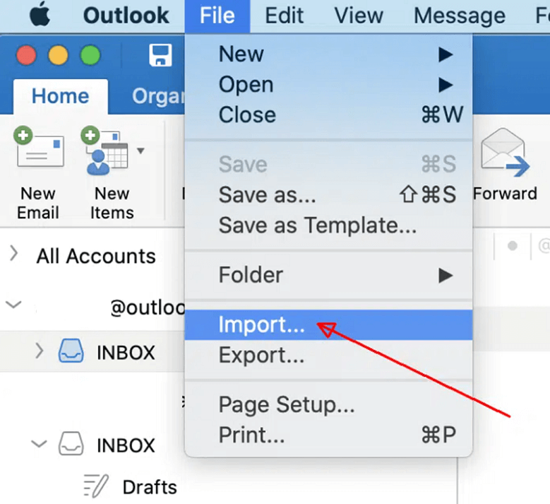 Right Way To Import PST File Into Outlook For Mac From Outlook For Windows