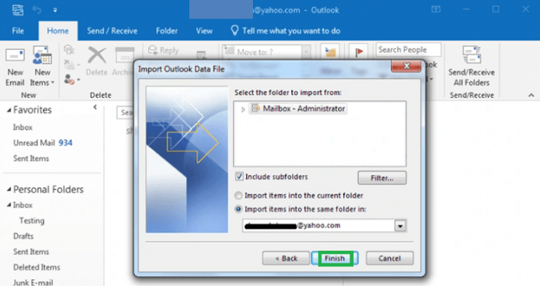 2 Ways To Import PST To Yahoo Mail