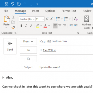 Best Way to Schedule an Outgoing Email in Outlook