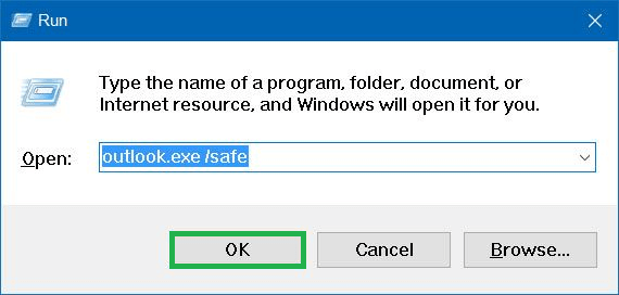 Open Run Box by pressing the Windows+R key